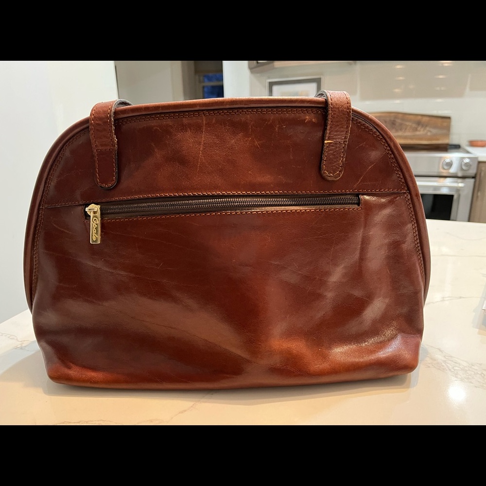 Opals - Italian made Leather shoulder bag